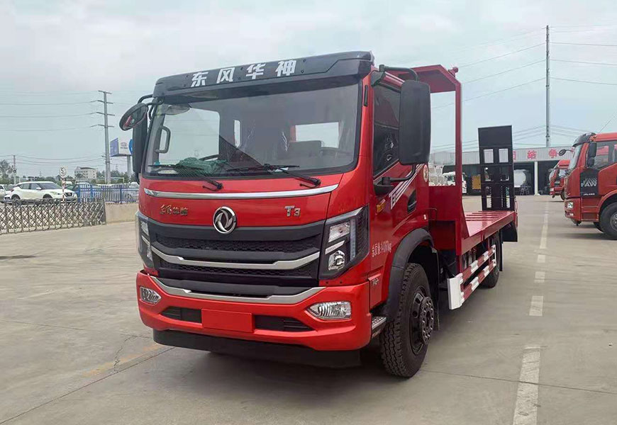 東風(fēng)華神T3國(guó)六單橋平板車(chē)