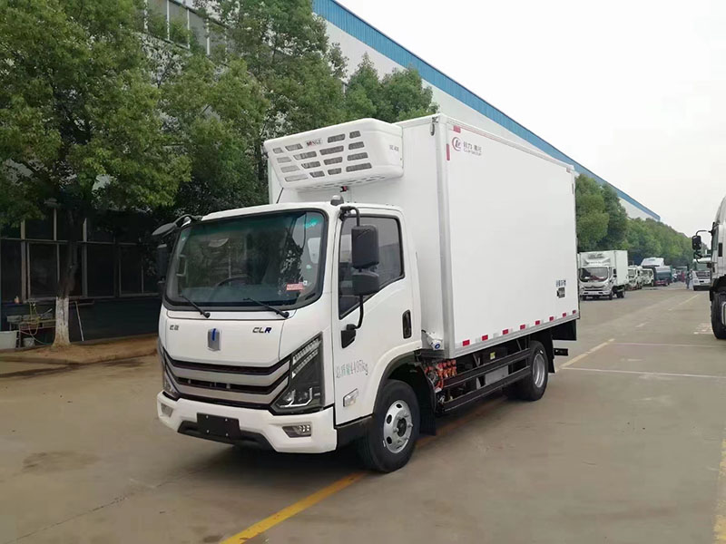 新款4.2米吉利新能源電動冷藏車介紹